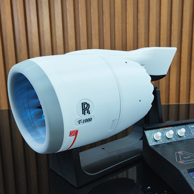 套件-3D打印 带反推功能大涵道涡扇飞机引擎 罗罗 Trent-1000 飞机发动机 模型 详情图 8