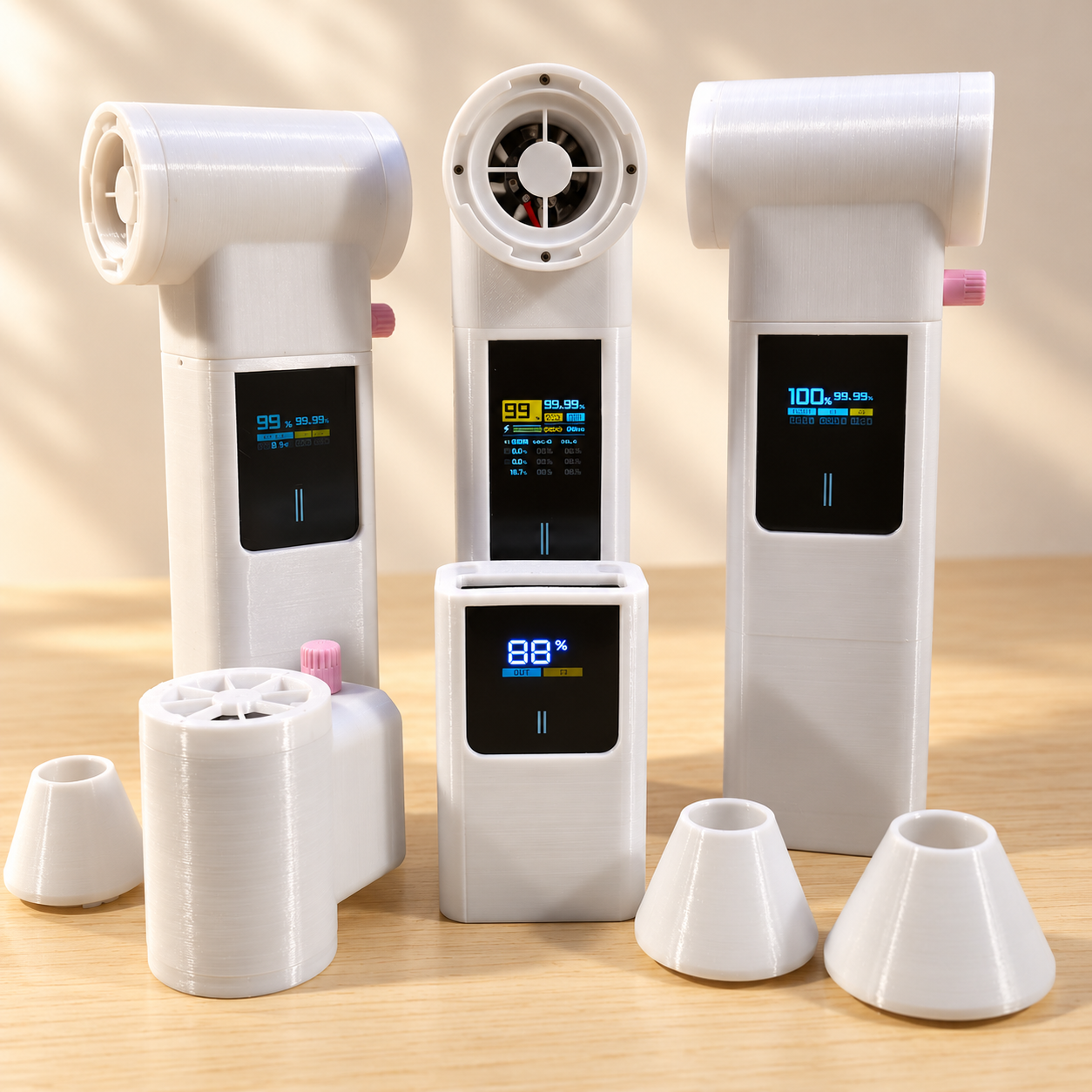猫工造物 暴力风扇 酷态科改装款 最大功率100W 多色可选 产品图 3/4