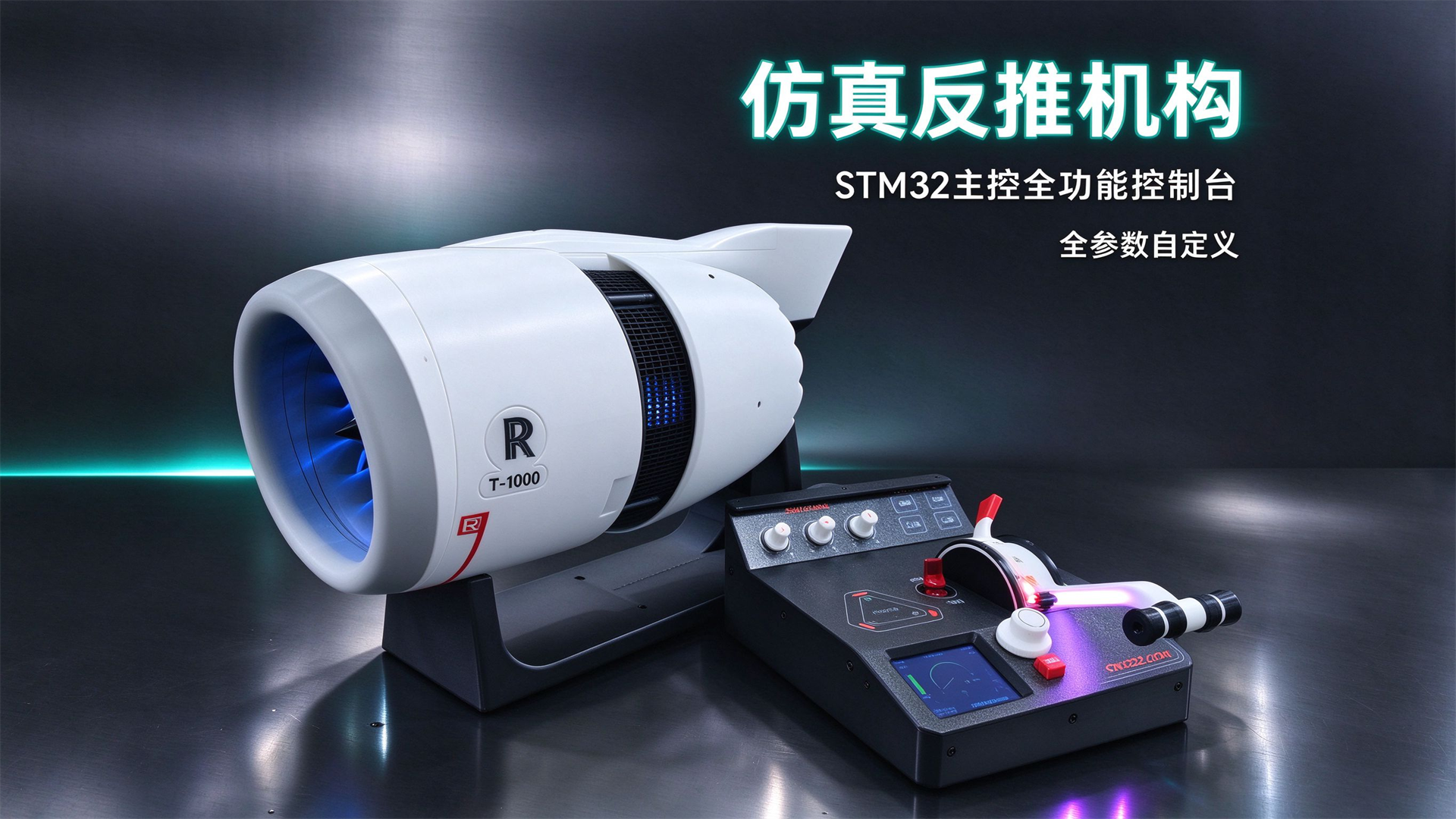 套件-3D打印 带反推功能大涵道涡扇飞机引擎 罗罗 Trent-1000 飞机发动机 模型 详情图 2