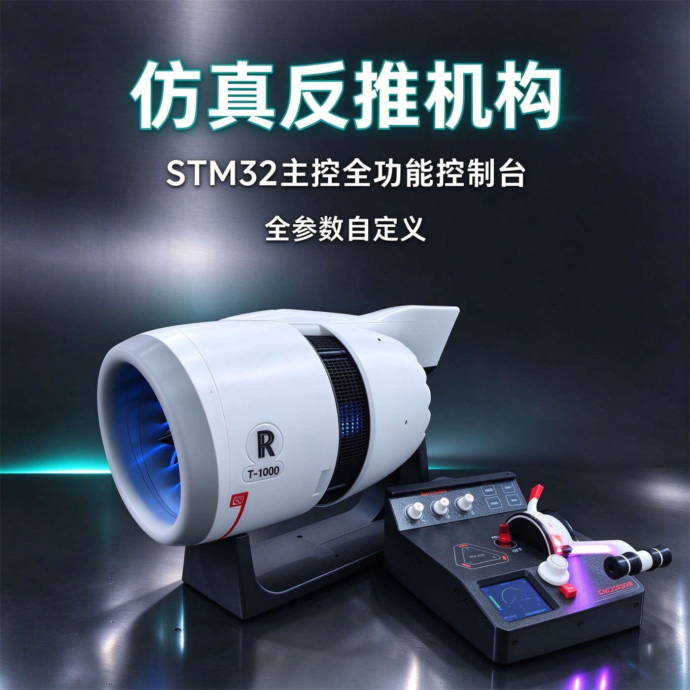 套件-3D打印 带反推功能大涵道涡扇飞机引擎 罗罗 Trent-1000 飞机发动机 模型 产品图 1