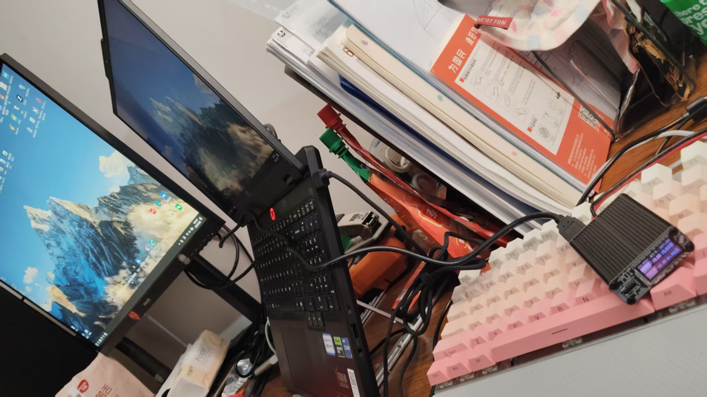 愿事PowerOneT7-三通道274W桌面彩屏迷你快充模块可直充电池带可调模式宿舍办公充电神器兼容广泛 详情图 5